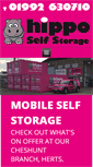 Mobile Screenshot of hipposelfstorage.com